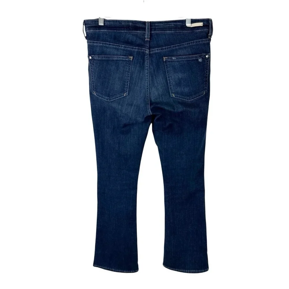 Anthropologie Pilcro and the Letterpress Women's 30 Stet‎ Fit Blue Jeans 33" - Picture 4 of 16